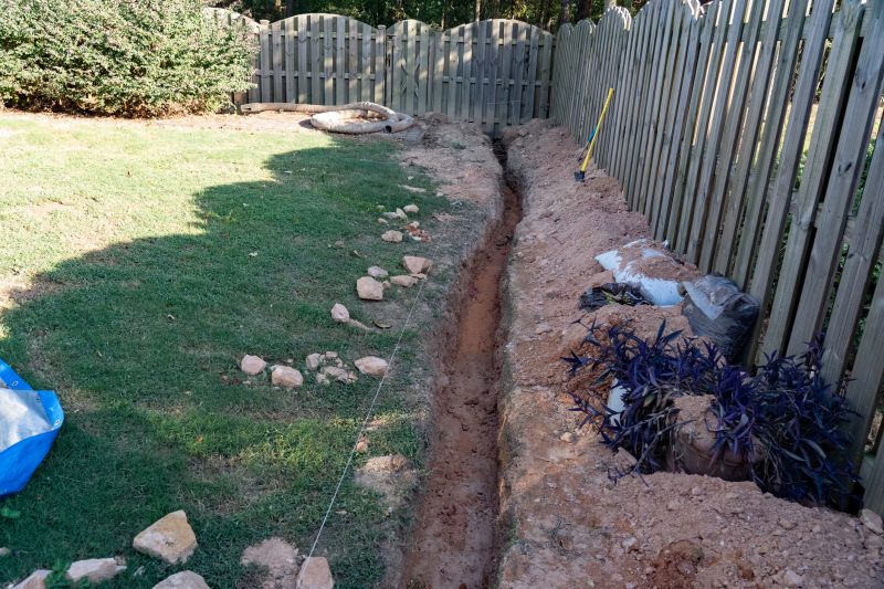 Residential Landscape Drainage